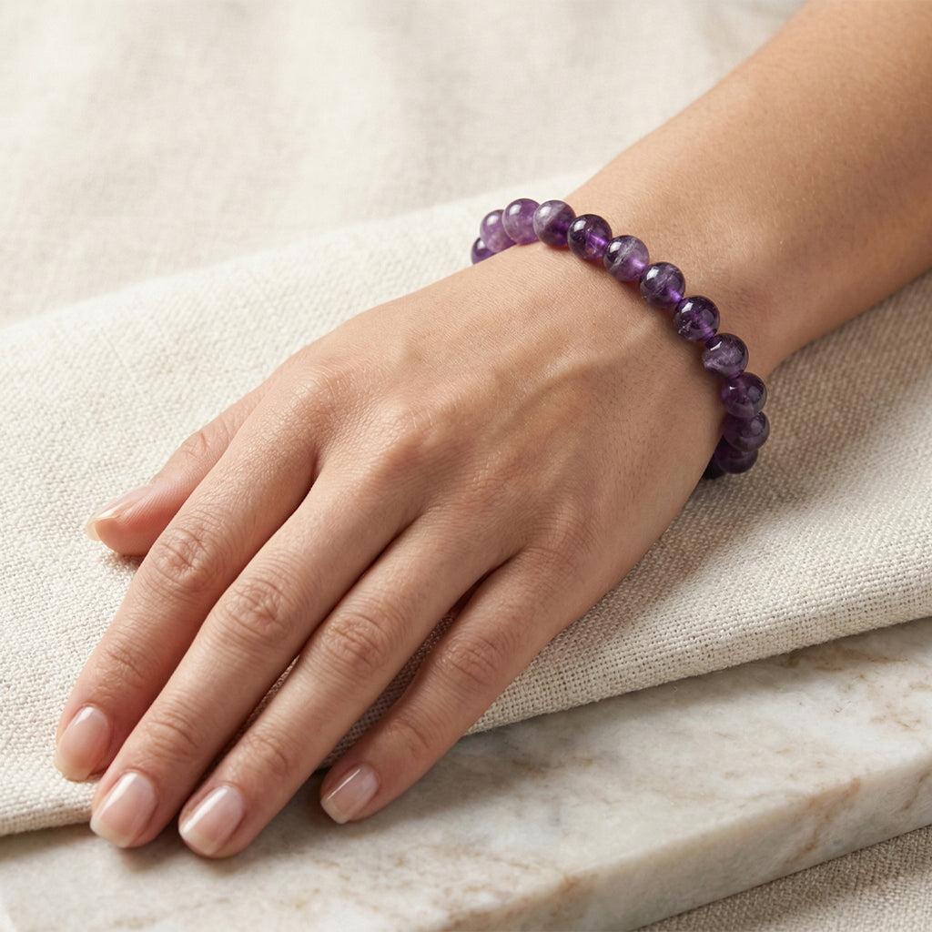 Authentic Amethyst Mystic Band