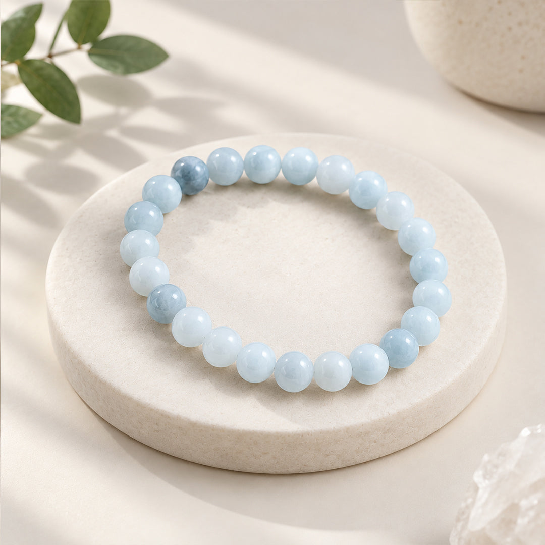 Aquamarine Bracelet – The Stone of Calm Courage