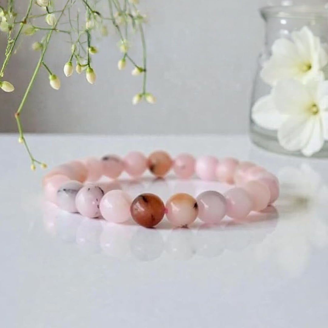 Pink Opal Bracelet for Love and Passion