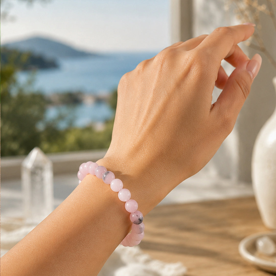 Pink Opal Bracelet for Love and Passion